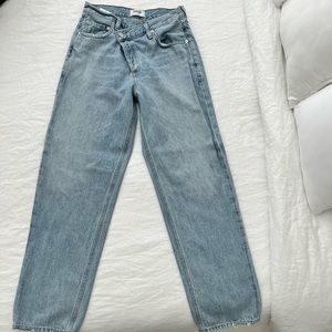 AGOLDE CRISS CROSS JEAN